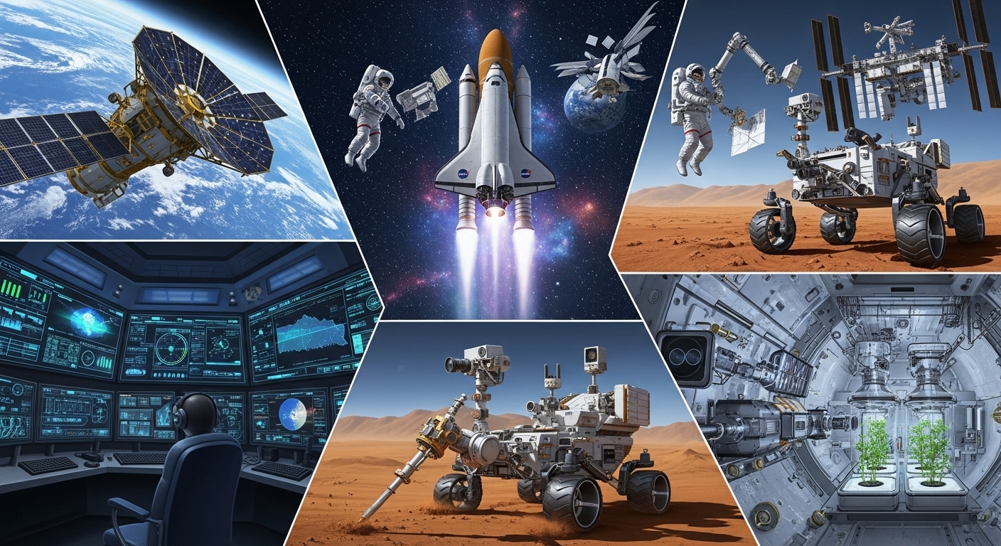 How Tech Is Used in Space Missions